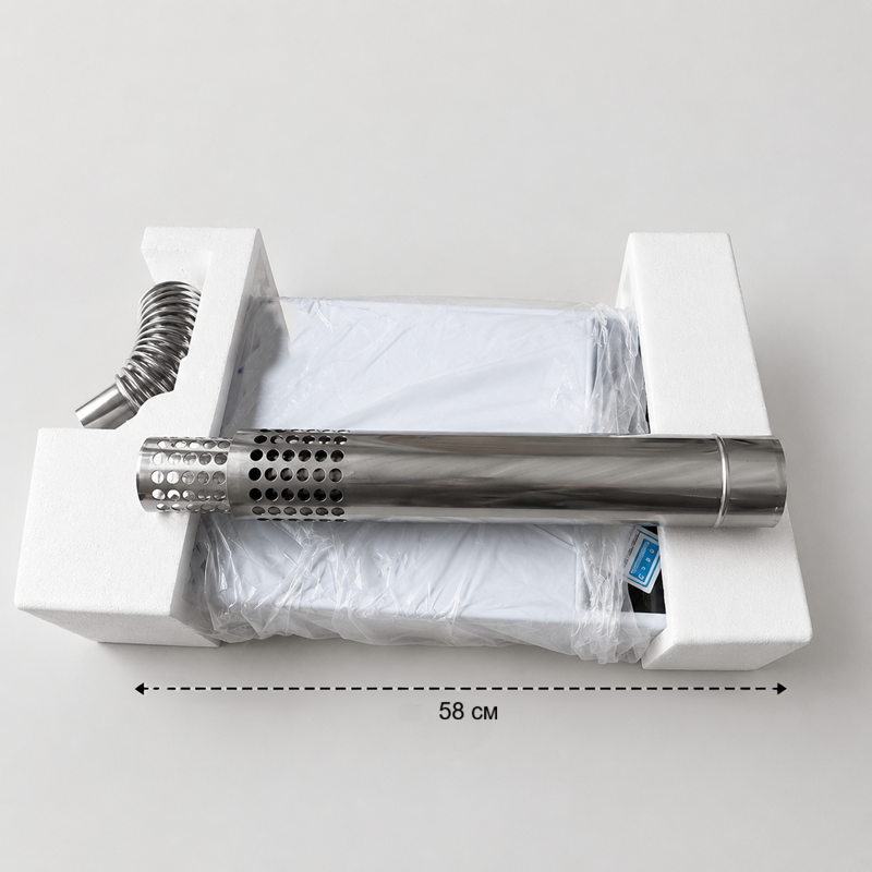 Газова колонка турбована KOER KWH.G0312 TURBO WHITE, 12 л/хв (колір білий) (KR5557)