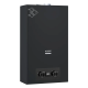 Газова колонка Koer KWH.G0110 BLACK димохідна 10 л/хв, колір чорний (KR5554)