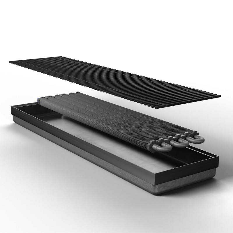 Внутрішньопідлоговий конвектор TEPLOWATT ТС70-500/265-Comfort-6b