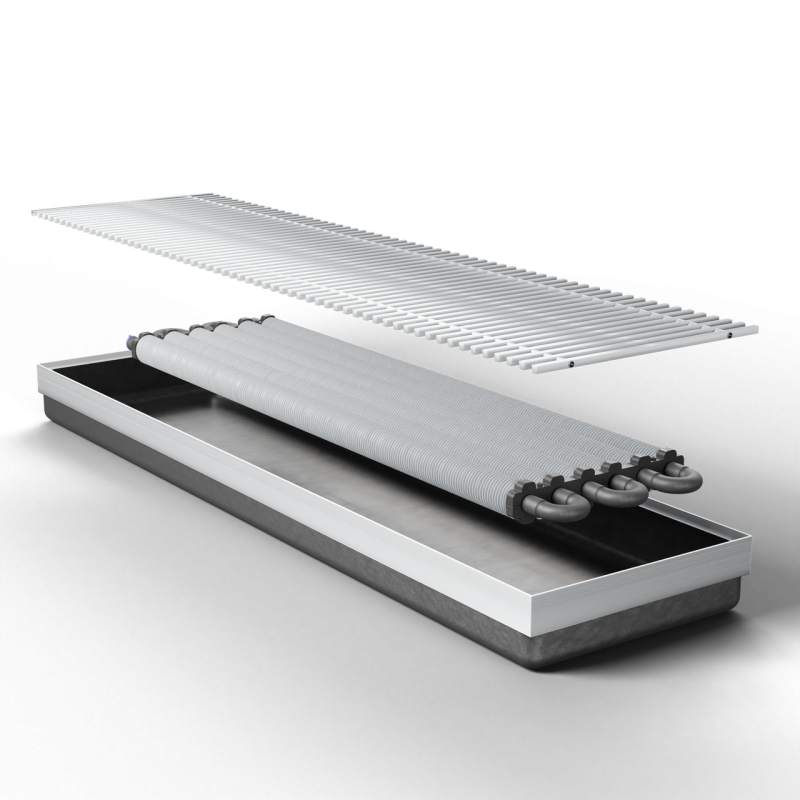 Внутрипольный конвектор TEPLOWATT ТС70-2000/265-Comfort-6s