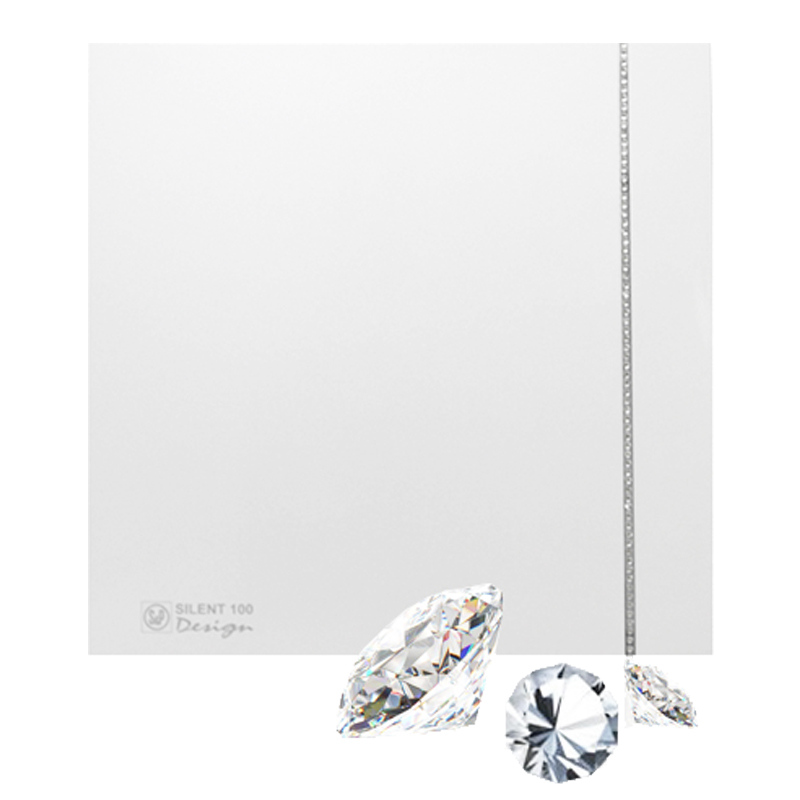 Витяжний вентилятор Soler&Palau SILENT 100 CZ DESIGN 4C SWAROVSKI