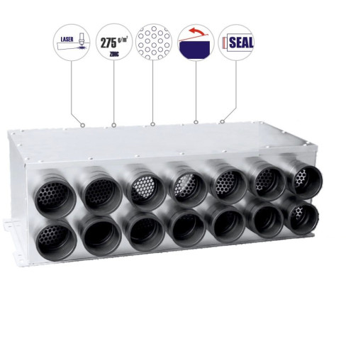 Розподілювач повітря NavyFlex NSB2R14х75/200