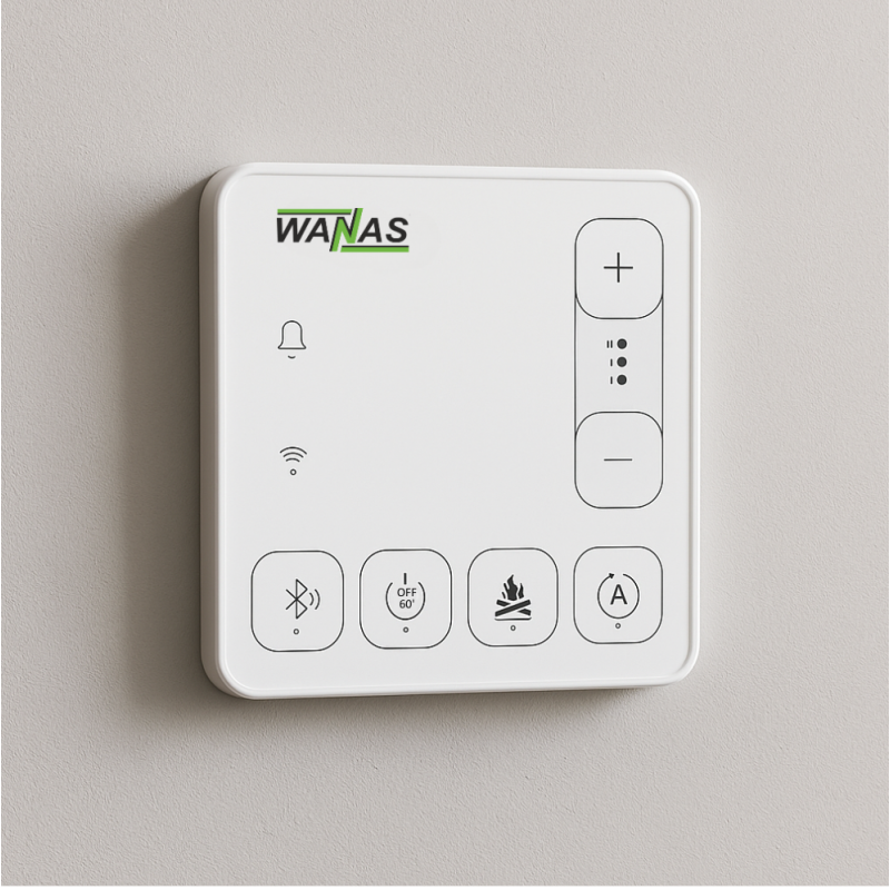 Бытовая вентиляционная установка с рекуперацией Wanas Black 300 V_E