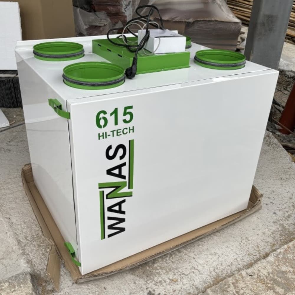 Припливно-витяжна вентиляційна установка WANAS Hi-Tech 615