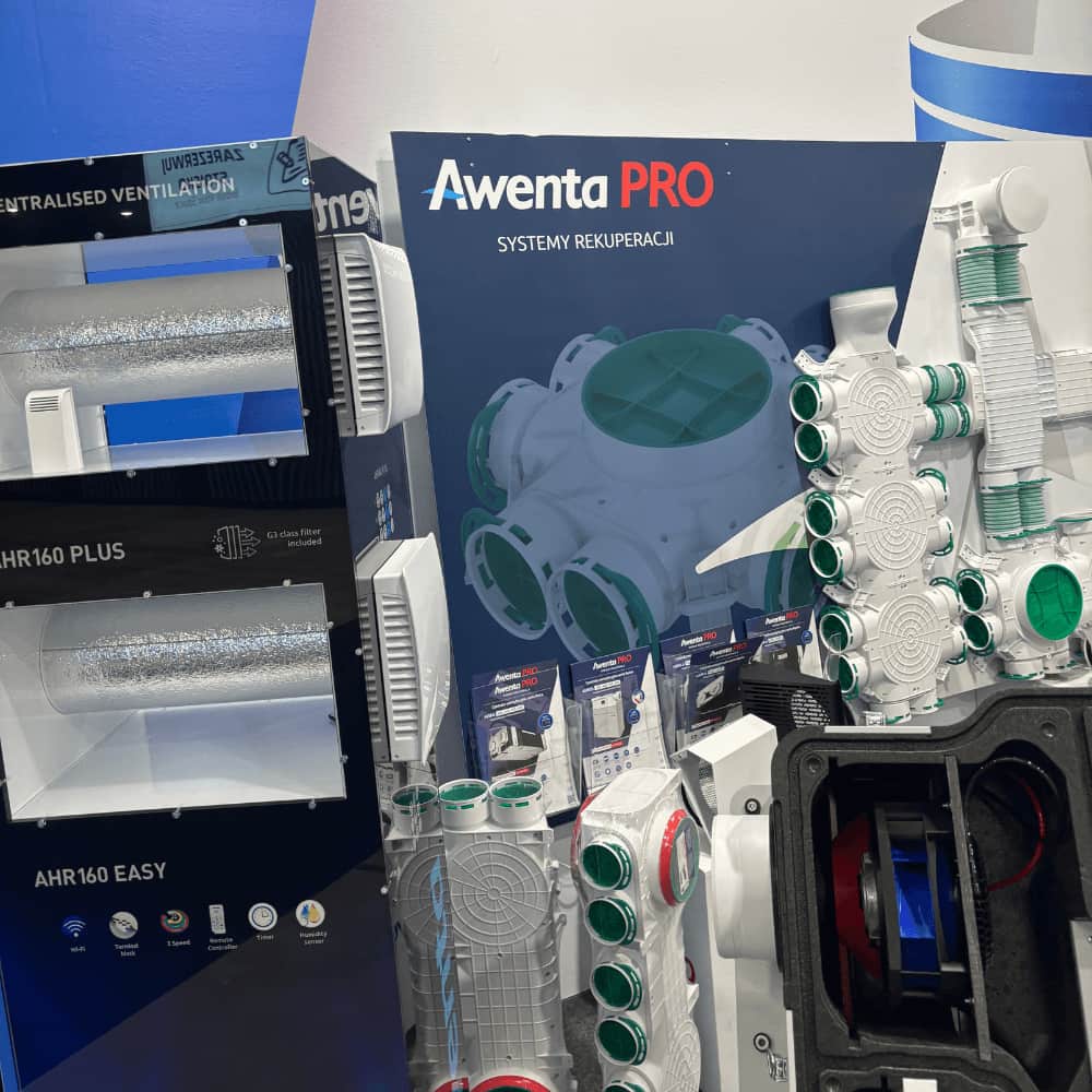 Оборудование Awenta PRO для систем рекуперации и вентиляции